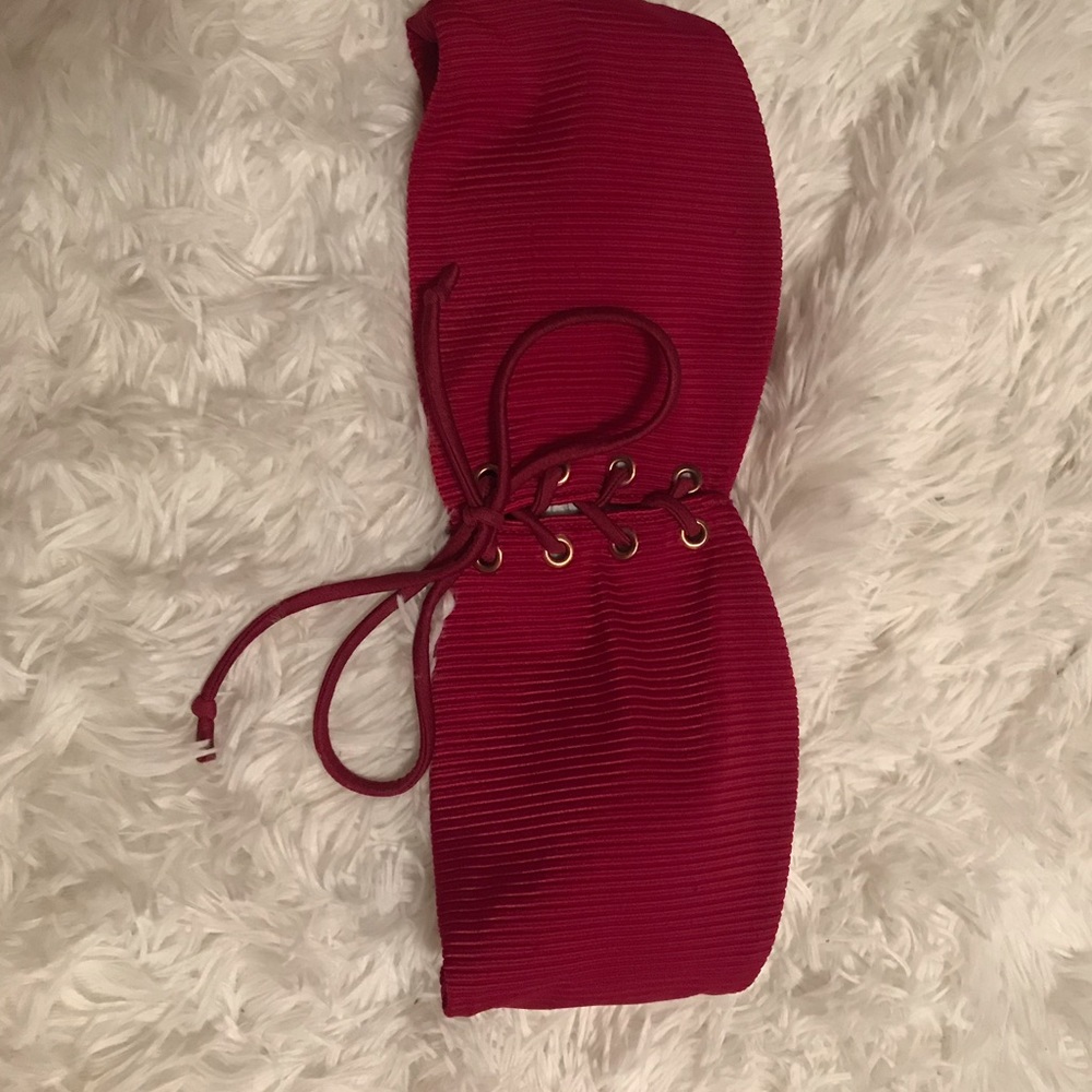 strapless swimsuit top